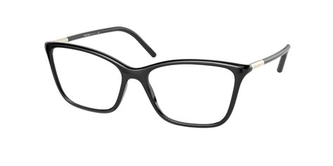 prada 0pr 08wv|Prada PR 08WV Women's Eyeglasses Black 55 .